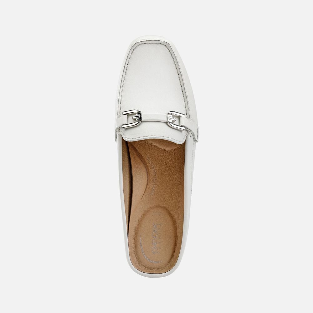 Geox Bayan Loafers Beyaz - Annytah - XFG-458093